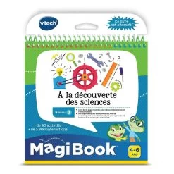 VTech LIVRE MAGIBOOK - A LA DECOUVERTE DES SCIENCES