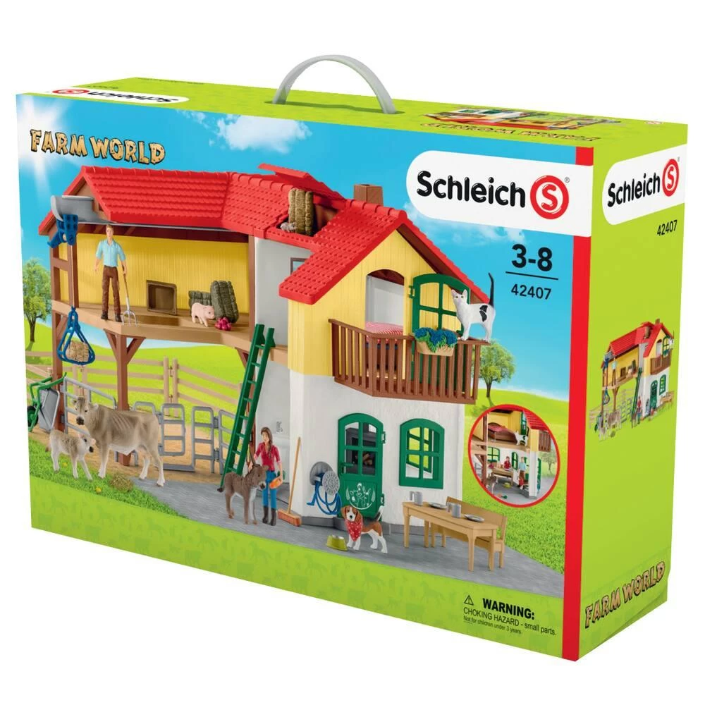 Schleich FERME AVEC ETABLE ET ANIMAUX 5 Schleich FERME AVEC ETABLE ET ANIMAUX â Image 3