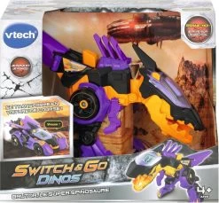 VTech SWITCH & GO DINOS - BRUTOR SUPER SPINOSAURE VOITURE DE COURSE -Jouets Soldes 0bd2dbf2887db707a32ec8ac34d70c016a182b3f 14068868 05
