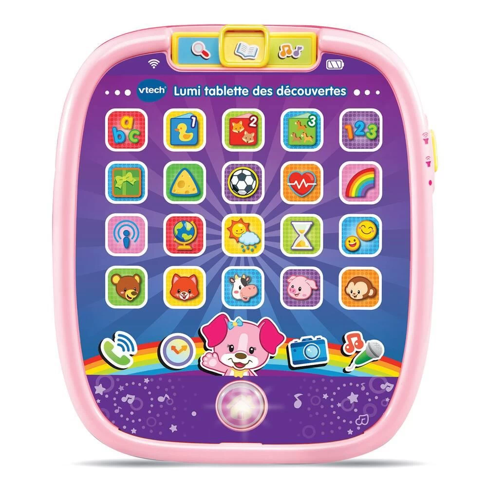 VTech LUMI TABLETTE DES DECOUVERTES ROSE 3 VTech LUMI TABLETTE DES DECOUVERTES ROSE