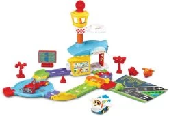 VTech TUT TUT BOLIDES - MON PREMIER AÉROPORT SUPER DÉCOLLAGE (+ ELIOT SUPER PILOTE)