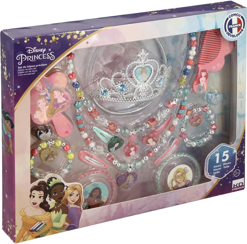 DISNEY PRINCESS - SET DE BIJOUX PRECIEUX 3 DISNEY PRINCESS - SET DE BIJOUX PRECIEUX