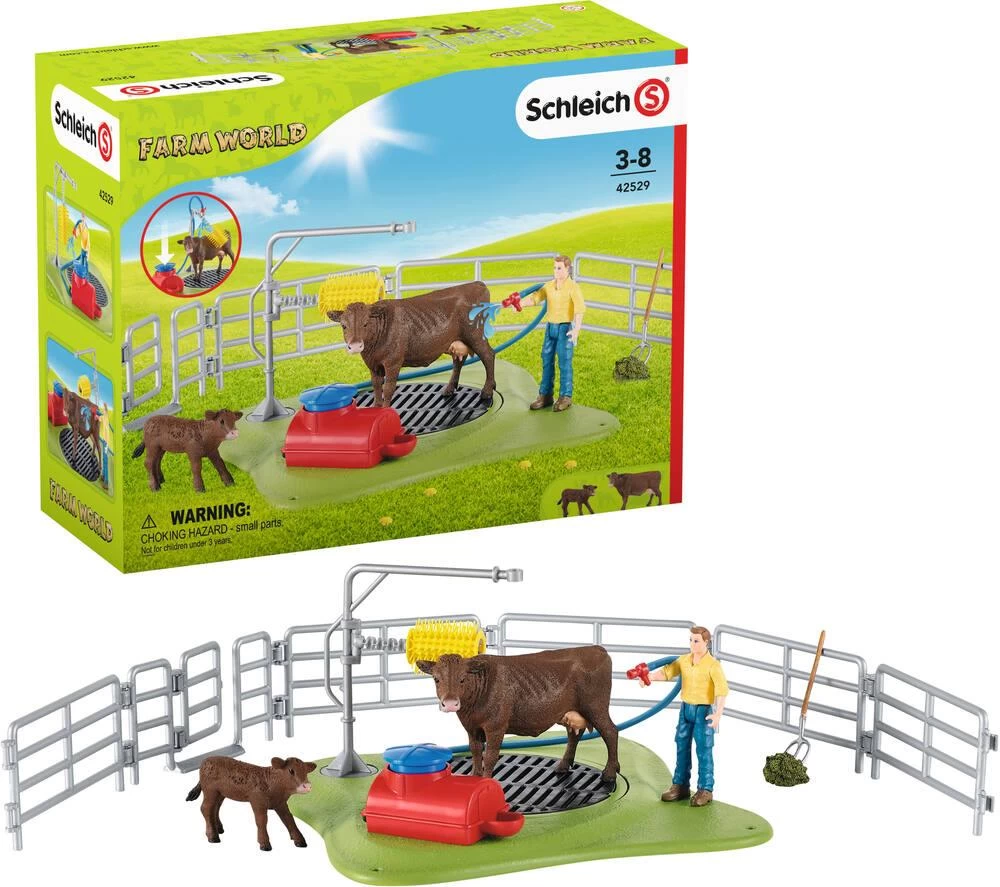 Schleich STATION DE LAVAGE POUR VACHE 8 Schleich STATION DE LAVAGE POUR VACHE – Image 6