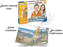 Ravensburger TIPTOI - COFFRET COMPLET LECTEUR INTERACTIF + LIVRE JE DECOUVRE LES DINOSAURES -Jouets Soldes 1d13a02ef0e1b56b86a34ac1a2bb40ec886f5a8a 41053872 05
