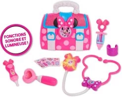 MINNIE – MALLETTE DE DOCTEUR AVEC FONCTIONS SONORES ET LUMINEUSES