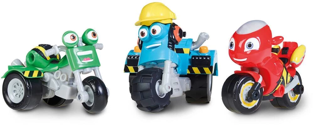 Tomy PACK JAKE RUMBLER RICKY ET DJ - RICKY ZOOM 2 Tomy PACK JAKE RUMBLER RICKY ET DJ - RICKY ZOOM