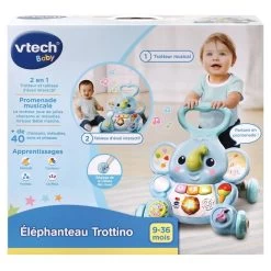 VTech ELEPHANTEAU TROTTINO -Jouets Soldes 21045807c40473c380992c481dbcabf19c27a0e3 02081866 03