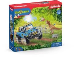 Schleich VOITURE TOUT-TERRAIN AVEC AVANT-POSTE DINO -Jouets Soldes 21df137fc2effbdf3a4352984028252c113674be 41055889 02
