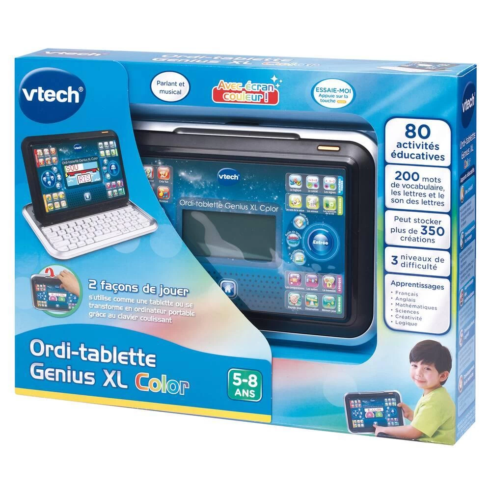 VTech ORDI TABLETTE GENIUS XL COLOR NOIR 5 VTech ORDI TABLETTE GENIUS XL COLOR NOIR – Image 3