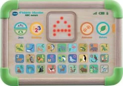 VTech TABLETTE EDUCATIVE ABC NATURE EN BOIS FSC