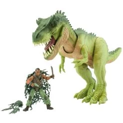 DINOSAURE T-REX RUGISSANT + FIGURINE - JURASSIC CLASH