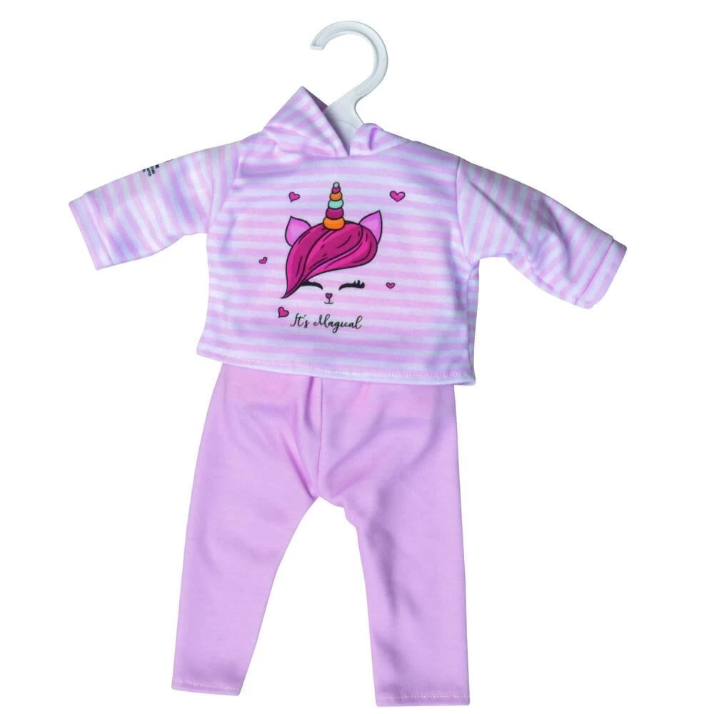 CERISE & CAPUCINE ENSEMBLE SWEAT LICORNE ET LEGGING - 42 CM ONE WORLD ONE FUTURE 4 CERISE & CAPUCINE ENSEMBLE SWEAT LICORNE ET LEGGING - 42 CM ONE WORLD ONE FUTURE – Image 2