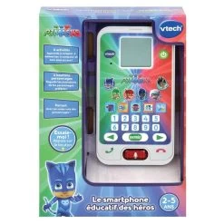 VTech LE SMARTPHONE EDUCATIF DES HEROS - PYJAMASQUES -Jouets Soldes 31253f1fb95ab303467861f58af1f915e67588b4 02080894 02