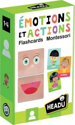 HEADU ÉMOTIONS ET ACTIONS FLASHCARDS - MONTESSORI