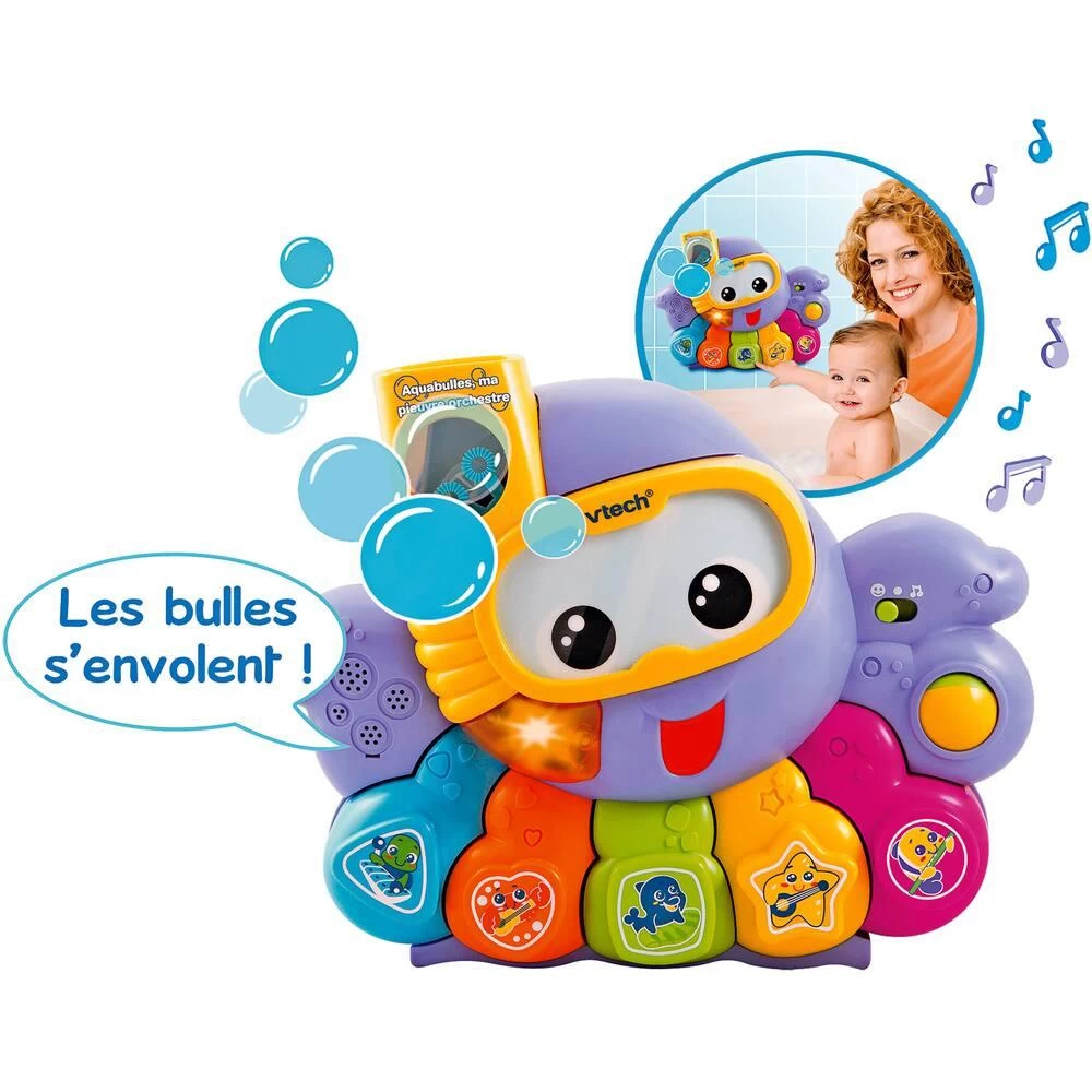 VTECH BABY - AQUABULLES, MA PIEUVRE ORCHESTRE 3 VTECH BABY - AQUABULLES, MA PIEUVRE ORCHESTRE