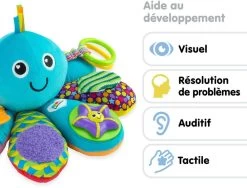 Lamaze PELUCHE PIEUVRE MULTI ACTIVITES -Jouets Soldes 3e2dd3af1672ee782944f835510199f544694016 02022028 06