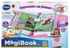 VTech LIVRE MAGIBOOK V2 STARTER PACK ROSE + LIVRE CORY BOLIDES ROSE -Jouets Soldes 4652386473407c1a00a4294b573fe85c48e40980 04072122 04