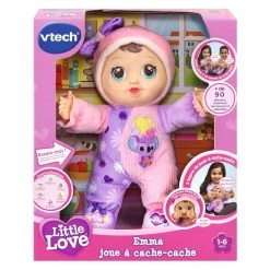 VTech POUPEE EMMA JOUE À CACHE-CACHE 32 CM - LITTLE LOVE -Jouets Soldes 48840be5bdc6cde222e663be3304142c90079cfa 10040707 03
