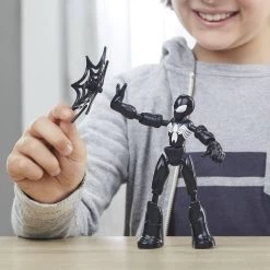 Hasbro MARVEL SPIDER-MAN BEND AND FLEX - SPIDER-MAN EN COSTUME NOIR -Jouets Soldes 4a5dd22f7d50367843f247e5870060d97f7db8cb 16046280 06