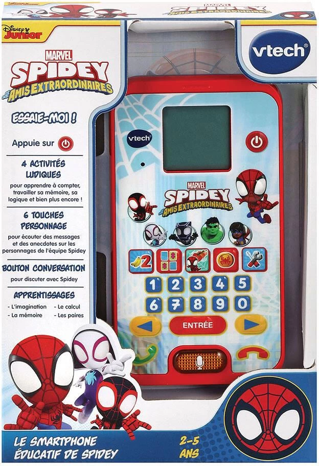 VTech LE SMARTPHONE EDUCATIF DE SPIDEY 4 VTech LE SMARTPHONE EDUCATIF DE SPIDEY – Image 2