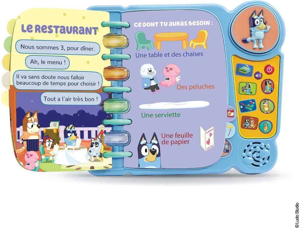 VTech BLUEY - MON LIVRE-JEU INTERACTIF 4 VTech BLUEY - MON LIVRE-JEU INTERACTIF – Image 2