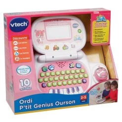 VTech ORDI P'TIT GENIUS OURSON ROSE -Jouets Soldes 553c9a7bdbc4ec13cf47769596c3970fc6a1011d 02024451 04