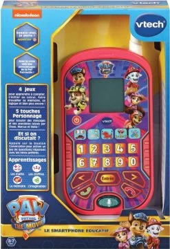 VTech LE SMARTPHONE ÉDUCATIF ROSE LIBERTY - PAT'PATROUILLE LE FILM 5 VTech LE SMARTPHONE ÉDUCATIF ROSE LIBERTY - PAT'PATROUILLE LE FILM -Jouets Soldes 5706d6779a4732430b2ac562c57721491c2ce688 41001462 02