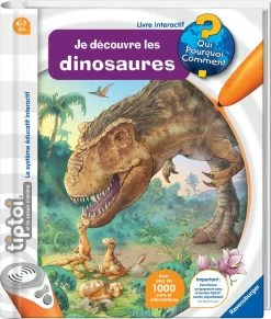 Ravensburger TIPTOI - COFFRET COMPLET LECTEUR INTERACTIF + LIVRE JE DECOUVRE LES DINOSAURES -Jouets Soldes 6426bbaf75b4f79494acc66b5def46b83cdb5706 41053872 06