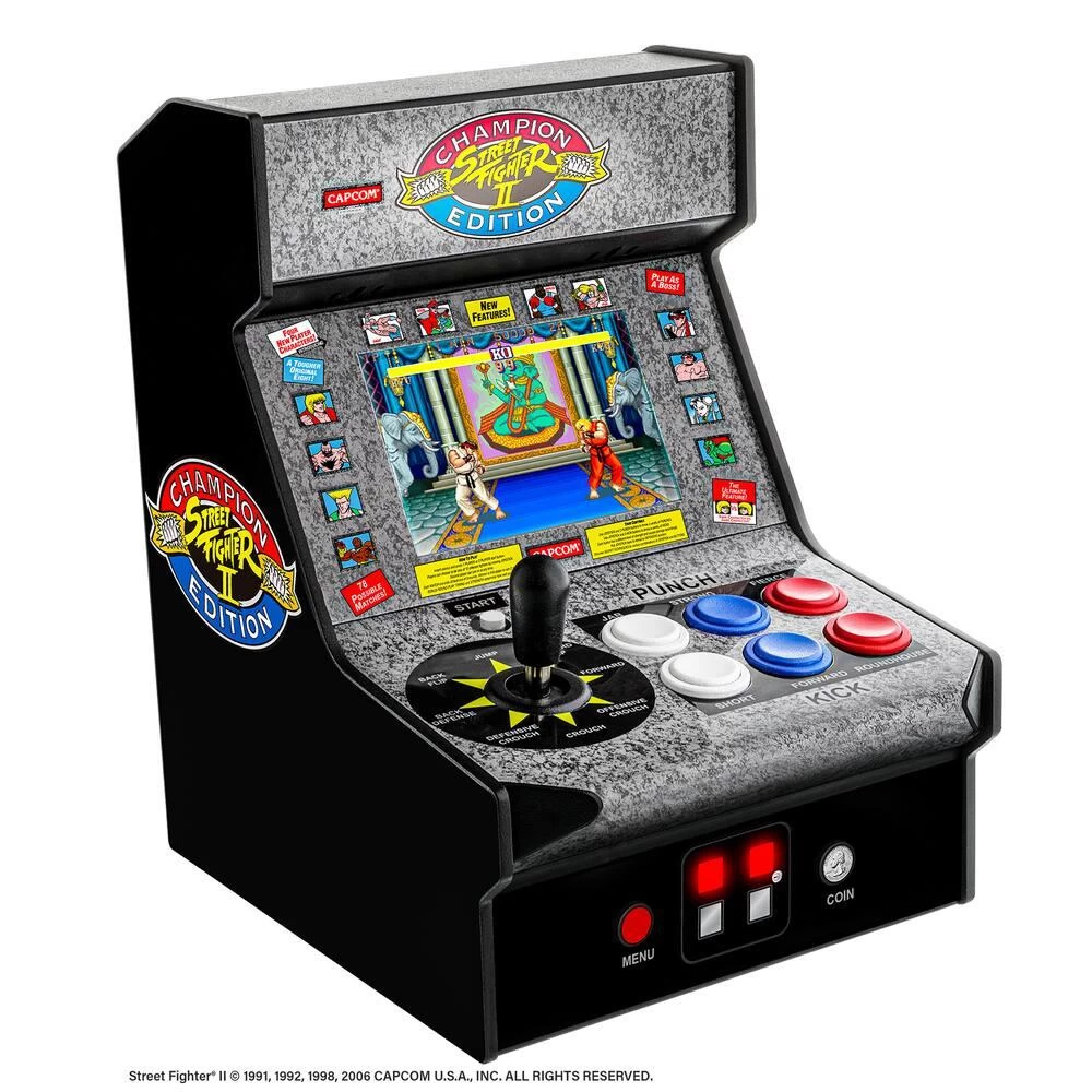 MICRO PLAYER MY ARCADE STREET FIGHTER II CHAMPION EDITION 3 MICRO PLAYER MY ARCADE STREET FIGHTER II CHAMPION EDITION