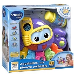 VTECH BABY - AQUABULLES, MA PIEUVRE ORCHESTRE 9 VTECH BABY - AQUABULLES, MA PIEUVRE ORCHESTRE -Jouets Soldes 6b92fa37520852e69c654fa12ed29873c2ae8224 02022957 04