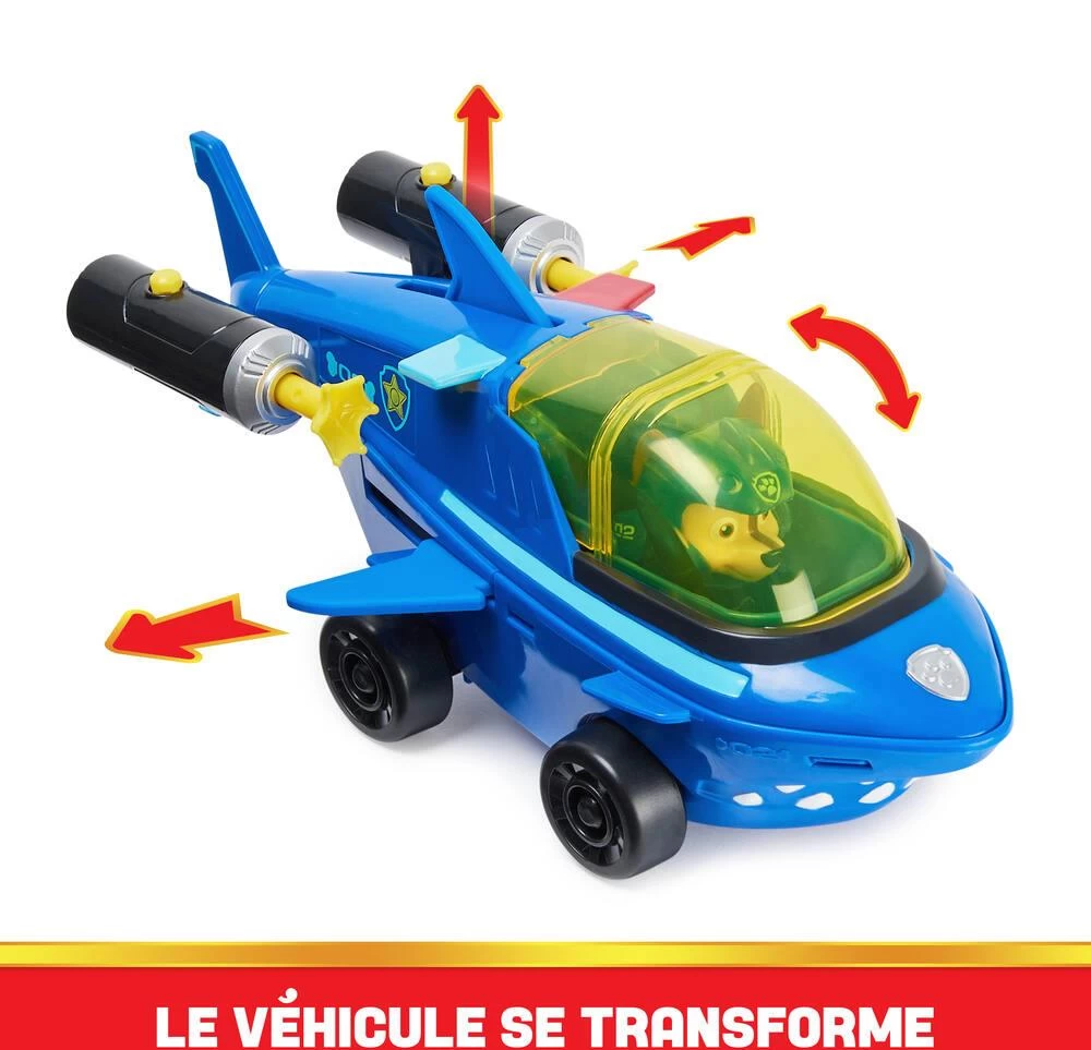 SPIN MASTER VEHICULE + FIGURINE CHASE AQUA PUPS LA PAT' PATROUILLE 5 SPIN MASTER VEHICULE + FIGURINE CHASE AQUA PUPS LA PAT' PATROUILLE – Image 3