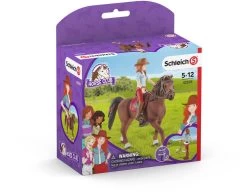 Schleich FIGURINE HANNAH ET SON CHEVAL CAYENNE -Jouets Soldes 7749e99bda7bf692fe3fd9acaafc3203c5f87441 41005156 04