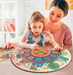 COFFRET PUZZLE HORLOGE -Jouets Soldes 78f44f398127e453399fb632e73e85e19736b17f 02082341 05