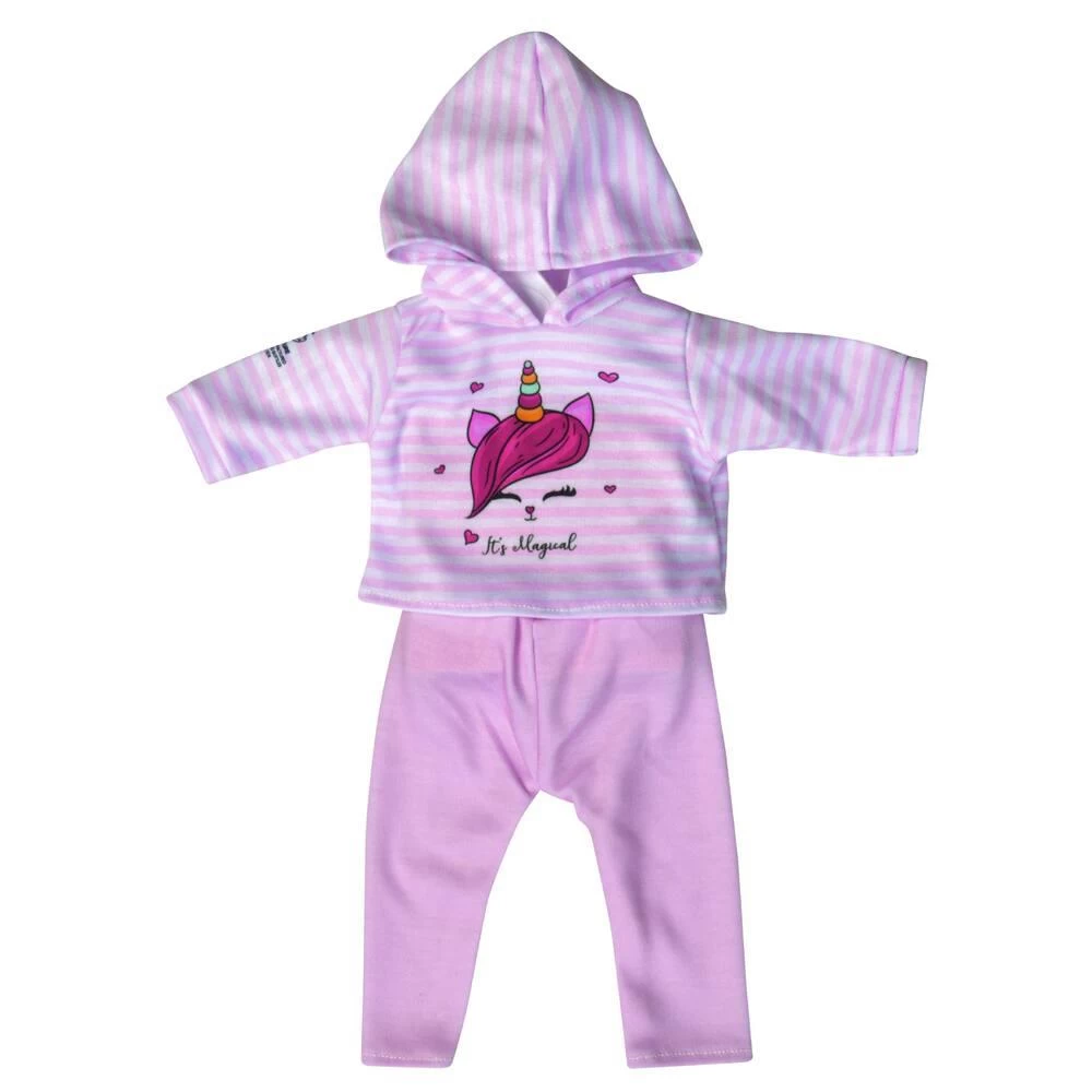 CERISE & CAPUCINE ENSEMBLE SWEAT LICORNE ET LEGGING - 42 CM ONE WORLD ONE FUTURE 3 CERISE & CAPUCINE ENSEMBLE SWEAT LICORNE ET LEGGING - 42 CM ONE WORLD ONE FUTURE