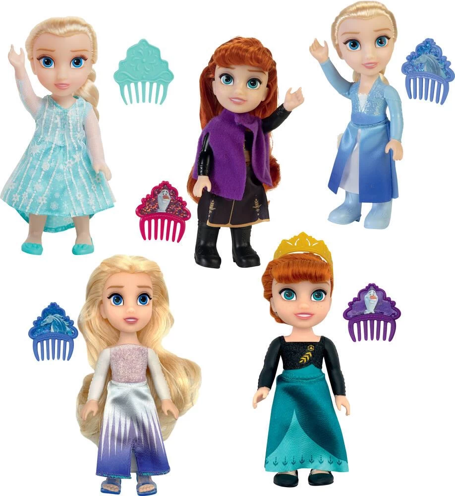 JAKKS PACIFIC POUPEE 15 CM ANNA OU ELSA - LA REINE DES NEIGES 2 3 JAKKS PACIFIC POUPEE 15 CM ANNA OU ELSA - LA REINE DES NEIGES 2