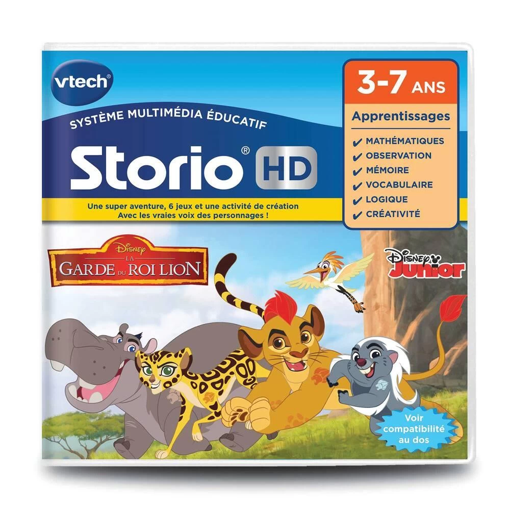 VTech JEU HD STORIO - LA GARDE DU ROI LION 3 VTech JEU HD STORIO - LA GARDE DU ROI LION