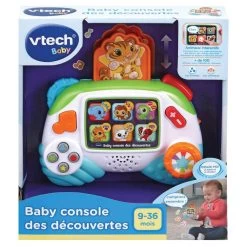 VTech BABY CONSOLE DES DÉCOUVERTES -Jouets Soldes 8b9ba90f14b1b625c3e55726653ad8fc25ae3eed 02081396 03
