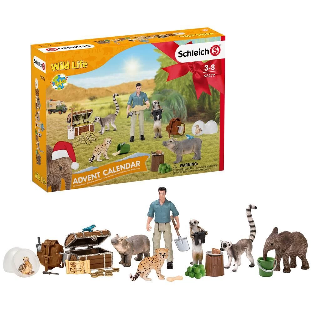Schleich CALENDRIER DE L'AVENT WILD LIFE 2021 4 Schleich CALENDRIER DE L'AVENT WILD LIFE 2021 – Image 2