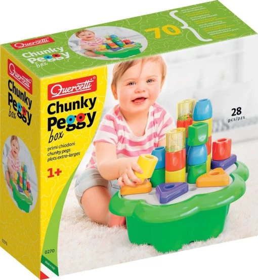 Quercetti CHUNKY PEGGY 28 PIECES -Jouets Soldes 914add94ce10901d2dcbb58c7b0c76db004c8db7 41042023