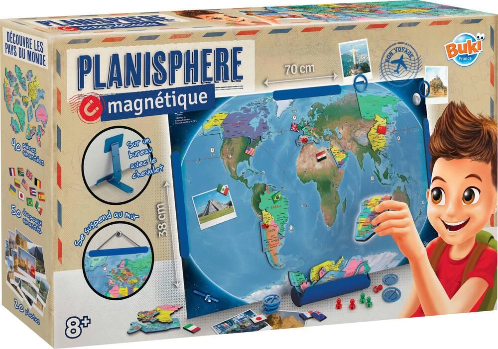 BUKI PLANISPHERE MAGNETIQUE 3 BUKI PLANISPHERE MAGNETIQUE