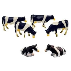 VACHES NOIRES ET BLANCHES