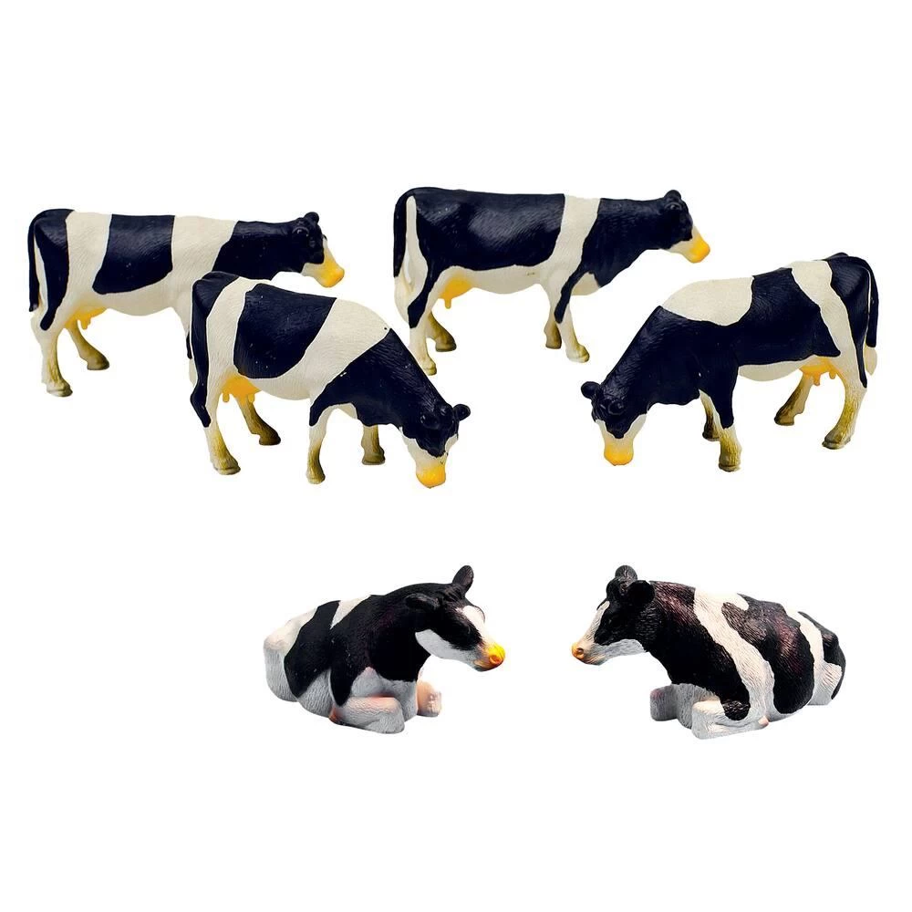 VACHES NOIRES ET BLANCHES 3 VACHES NOIRES ET BLANCHES