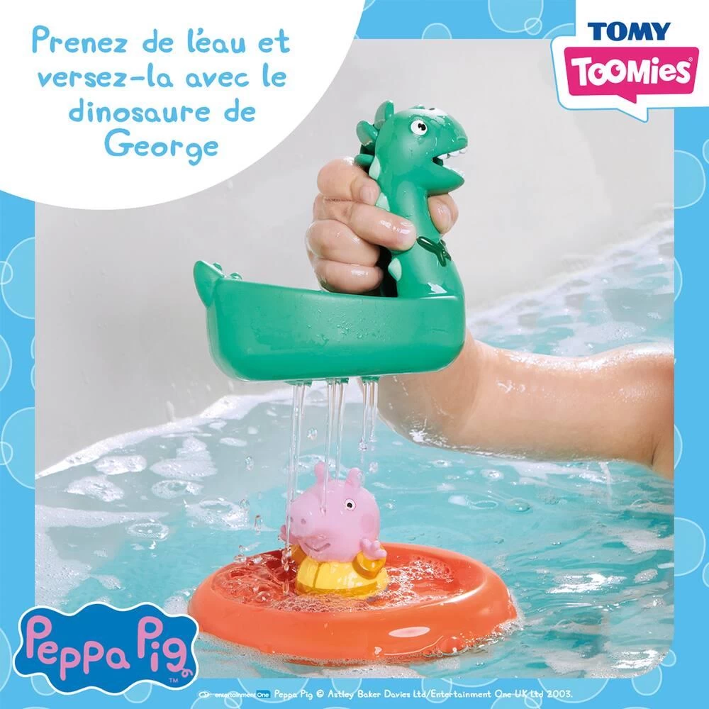 Tomy TOOMIES - BATEAU BOUÉE - GEORGE ET DINO - PEPPA PIG 6 Tomy TOOMIES - BATEAU BOUÉE - GEORGE ET DINO - PEPPA PIG – Image 4