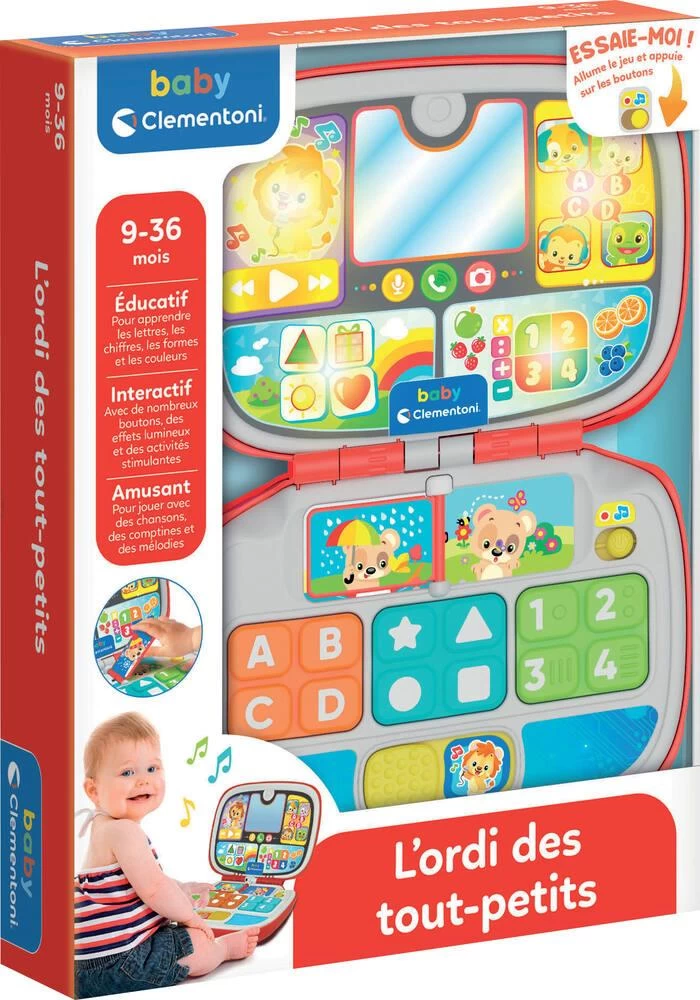 Clementoni L'ORDI DES TOUT-PETITS 4 Clementoni L'ORDI DES TOUT-PETITS – Image 2