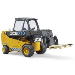 Bruder CHARIOT TELESCOPIQUE JCB TELETRUK AVEC PALETTE