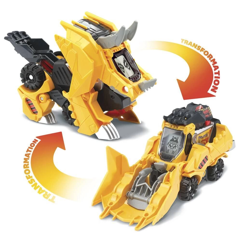VTech MOLOPS SUPER TRICERATOPS PELLETEUSE - SWITCH & GO DINOS 3 VTech MOLOPS SUPER TRICERATOPS PELLETEUSE - SWITCH & GO DINOS
