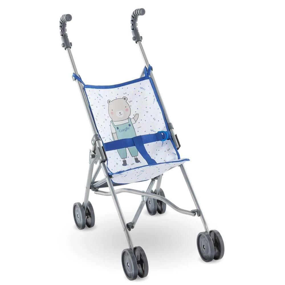 BB36/42 POUSSETTE CANNE BLEUE - COROLLE ACCESSOIRES 4 BB36/42 POUSSETTE CANNE BLEUE - COROLLE ACCESSOIRES – Image 2