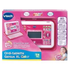 VTech ORDI TABLETTE GENIUS XL COLOR ROSE -Jouets Soldes acb311cea5faed52c1b6feea2bc60a2ddf11838a 04071709 04