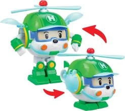 Silverlit ROBOCAR POLI - VEHICULE TRANSFORMABLE 2 EN 1 - HELI L'HÉLICO