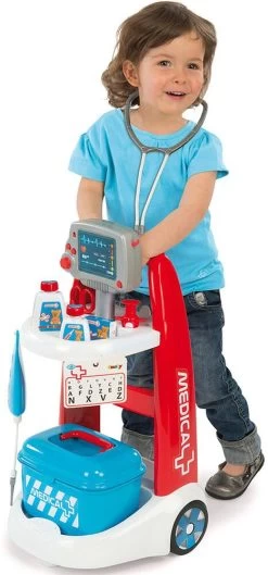 SMOBY CHARIOT MEDICAL ELECTRONIQUE